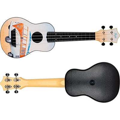 Flight Travel Series TUS25 Bus sopraan travel ukelele met gigbag - thumbnail