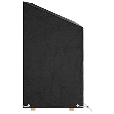 Tuinbankhoes met 8 oogjes 130x70x70/88 cm polyetheen