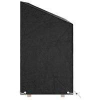 Tuinbankhoes met 8 oogjes 130x70x70/88 cm polyetheen - thumbnail