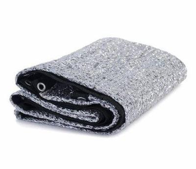 Aluminium Zonwerend doek - schaduwdoek - zonnezeil, warmtebescherming - UV-bescherming 2 x 2 Meter Aluminium Zonwerend doek - schaduwdoek - zonnezeil, warmtebescherming - UV-bescherming 2 x 2 Meter