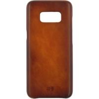 Senza Desire Leather Cover Samsung Galaxy S8+ Burned Cognac - thumbnail