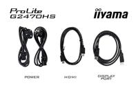 Iiyama G-MASTER G2470HS-B1 Gaming monitor Energielabel E (A - G) 60.5 cm (23.8 inch) 1920 x 1080 Pixel 16:9 0.2 ms DisplayPort IPS LCD - thumbnail