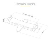 StarTech.com TABLET-VESA-ADAPTER Tablethouder Universeel iPad Pro 11 (1./2./3. Gen.) 20,1 cm (7,9) - 31 cm (12,2) - thumbnail