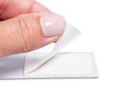 MAUL metaalstrip Standaard lijst zelfklevend 100X5cm wit - thumbnail