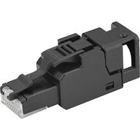 Telegärtner 100023051 RJ45-stekker, monteerbaar op locatie 100023051 Stekker, recht 1 stuk(s) - thumbnail