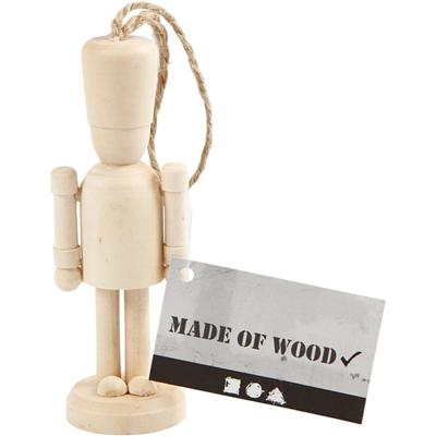 Creativ Company Houten figuur met ophangkoord