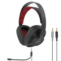 Koss GMR545A AIR Over-Ear Open-Back Gaming Hoofdtelefoon, Afneembare Boom Microfoon, Ultra Lichtgewicht en Duurzaam Ontwerp, Zwart en Rood - thumbnail