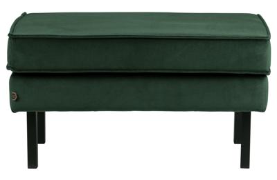 WOOOD Hocker 'Rodeo' Velvet, kleur Groen