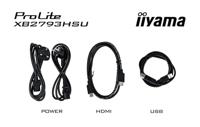 iiyama XB2793HSU-B1-27, IPS, 1920x1080/120Hz, USB-hub, 1H1DP, HEEFT - thumbnail
