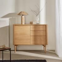 Kave Home Dressoir 'Lenon' Eikenhout, 105cm - thumbnail