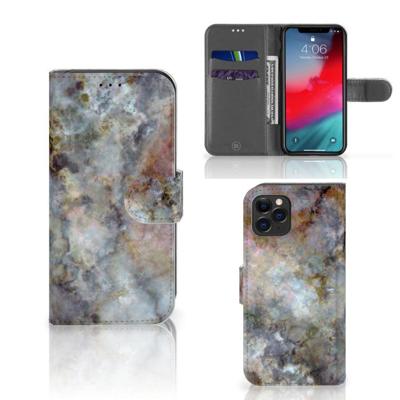 Apple iPhone 11 Pro | Bookcase | Marmer Grijs