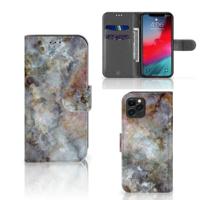 Apple iPhone 11 Pro | Bookcase | Marmer Grijs - thumbnail