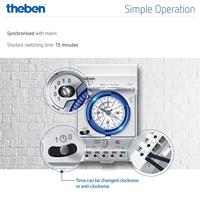 Theben 1610011 DIN-rail schakelklok - thumbnail