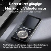 Intenso Intenso MP3 Videoplayer 64GB Music Walker MP3-speler 64 GB Zwart Bluetooth - thumbnail
