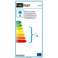Deko Light Zilly Up & Down Motion 731007 Wandlamp met bewegingsmelder GU10 RVS - thumbnail
