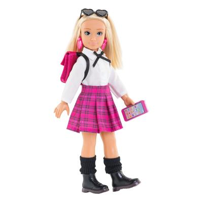 Corolle girls - engelse student poppenkleren Corolle girls - engelse student poppenkleren