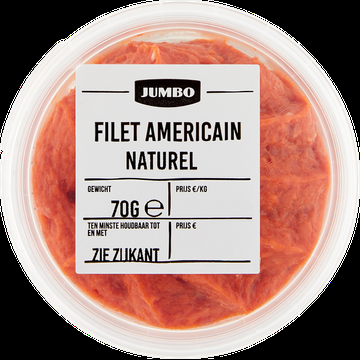 Jumbo Filet Americain Naturel 70 g