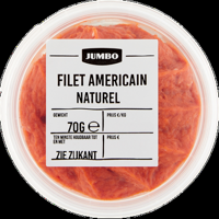 Jumbo Filet Americain Naturel 70 g - thumbnail
