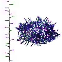 Lichtslinger compact met 3000 LED's pastel meerkleurig 30 m PVC - thumbnail