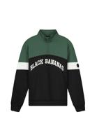 Black Bananas Huddle Tracktop MENFW22.2.03 Zwart-S maat S - thumbnail