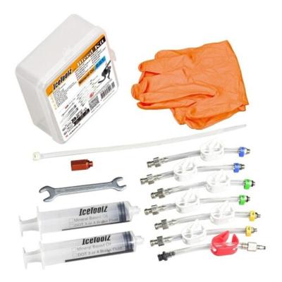 IceToolz 54r5 universele ontluchtingsset hydrolische remmen in box