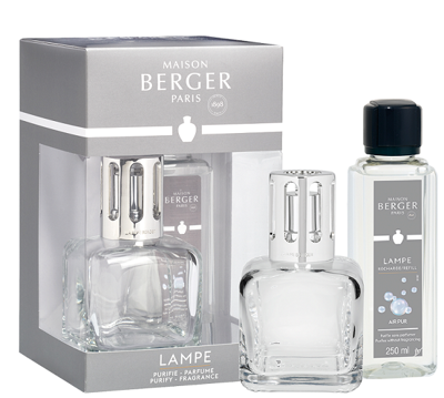 Lampe Berger giftset brander glaçon transparente so neutral 250 ml