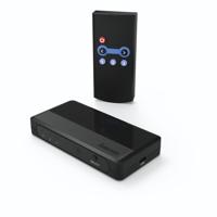 Hama HDMI-splitter 3 input - 1 output Splitter Zwart - thumbnail