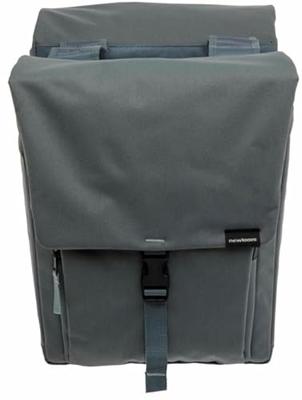 New Looxs Tulum Dubbele Fietstas 32 Liter Pet Grijsgroen