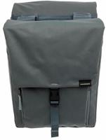 New Looxs Tulum Dubbele Fietstas 32 Liter Pet Grijsgroen - thumbnail
