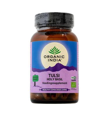Organic India Tulsi Holy Basil Capsules Organic India Tulsi Holy Basil Capsules