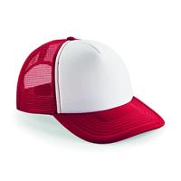 Beechfield CB645b Junior Vintage Snapback Trucker - Classic Red/White - One Size - thumbnail