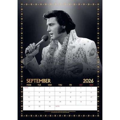 ELVIS 2026 A3 CALENDAR