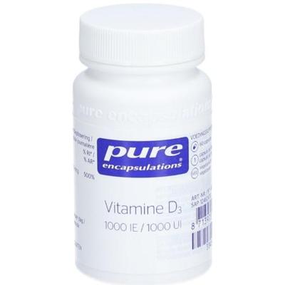 Pure Encapsulations Vitamine D3 1000IE 60Capsules