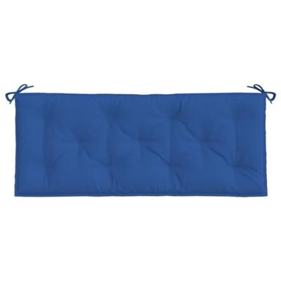 VidaXL Tuinbankkussens 2 st 120x50x7 cm oxford stof blauw