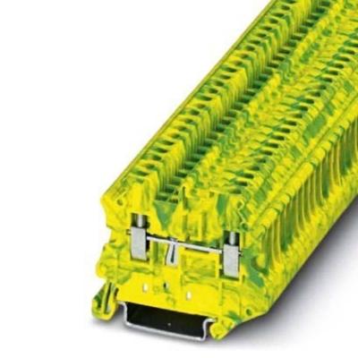 Phoenix Contact 3064124 Doorgangsklem 5.2 mm Schroeven Groen, Geel 50 stuk(s)