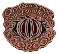 Lord of the Rings Collectors Pin One Does Not Simply Walk Into Mordor 4 cm - thumbnail