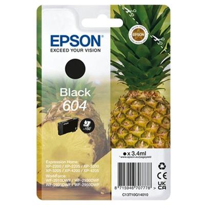 Epson inktcartridge 604, 150 pagina&apos;s, OEM C13T10G14010, zwart - thumbnail