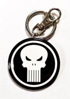 Marvel Comics Metal Keychain Punisher Logo - thumbnail