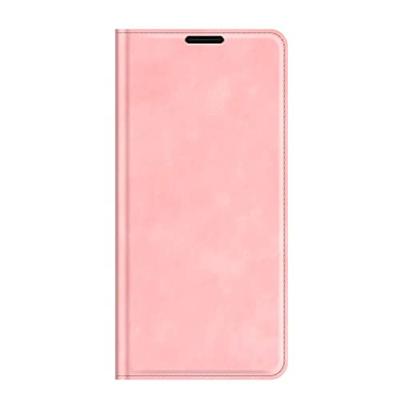 Casecentive Magnetische Leren Wallet iPhone 14 Plus roze