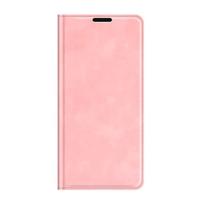 Casecentive Magnetische Leren Wallet iPhone 14 Plus roze - thumbnail