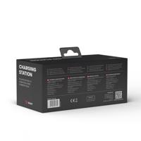 SAVIO GCS-01 Dubbel laadstation voor PS5 pads, Dual Sense, USB, zwart - thumbnail