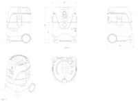 Metabo ASA 25 L PC Bouw alleszuiger | 25 L | 1250 Watt - 602014000 - thumbnail