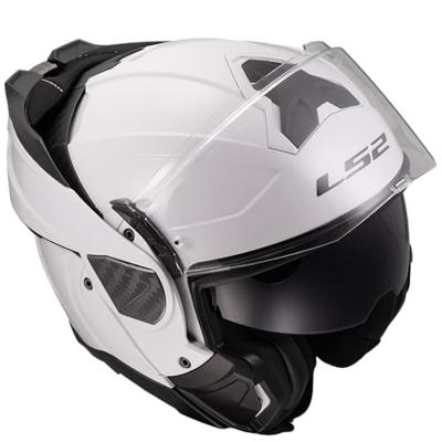 LS2 opklaphelm "ff910 advant ii solid". helmet ff910 advant ii solid l white