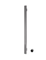 Hotbath &MORE set van 1 rails RASV135 SQUARE135 cm met separate schakelaar en inbouw element Geborsteld Gunmetal PVD (RASV135-1BGP) - thumbnail