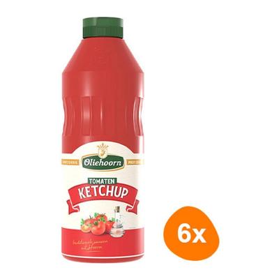 Oliehoorn - Tomatenketchup - 6x 900ml