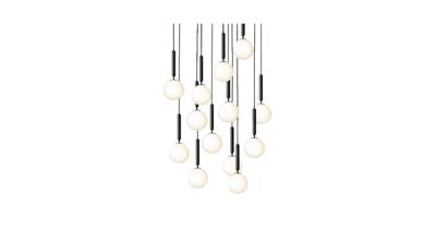 Nuura Miira 13 Hanglamp - Grijs - Wit