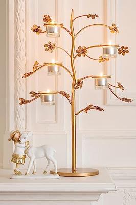 J-Line kandelaar Tafel - metaal - goud