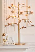 J-Line kandelaar Tafel - metaal - goud - thumbnail