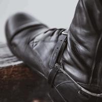 HS Sprenger Biothane sporenriemen zwart - thumbnail