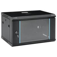 VidaXL Netwerkkast voor aan de muur 6u 19" ip20 600x450x350 mm - thumbnail